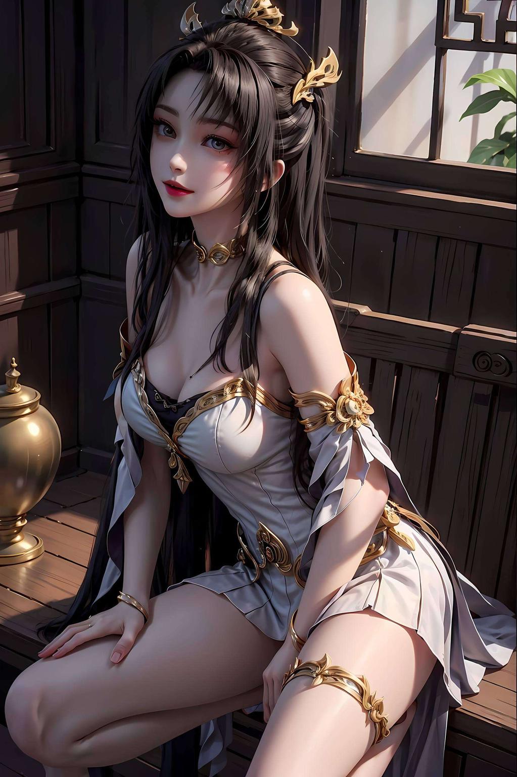 仙界即在指尖画面中的天狐仙子灵动飘逸