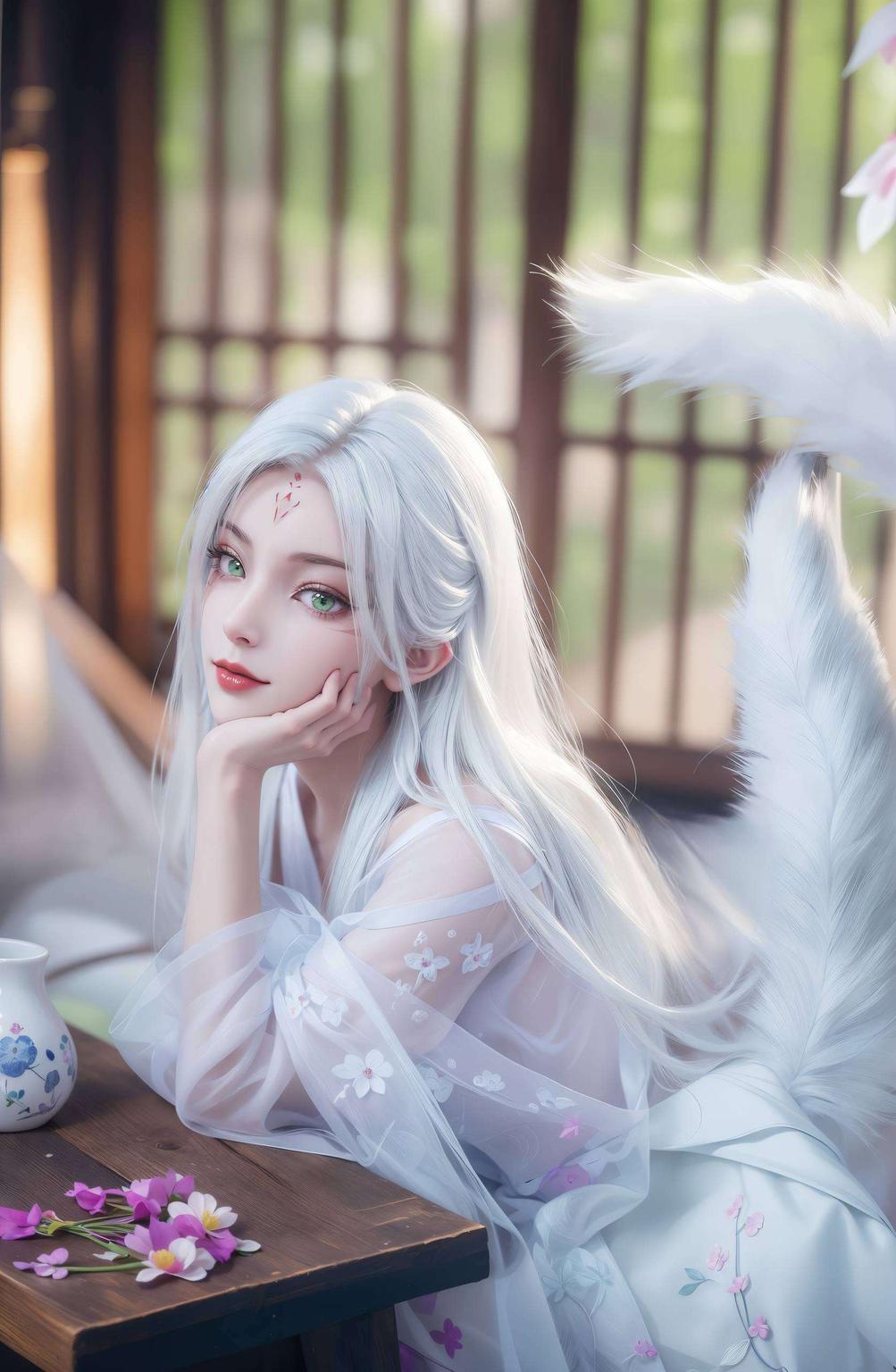 诛仙世界尽在指尖小白帅气出击！高清动态壁纸