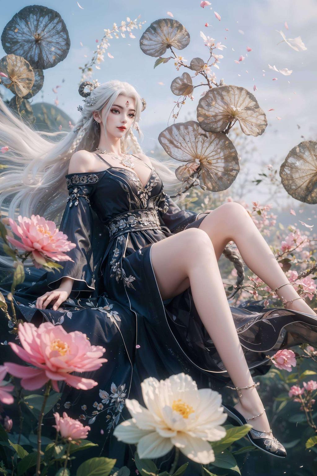 给你视觉震撼小白仙气逼人