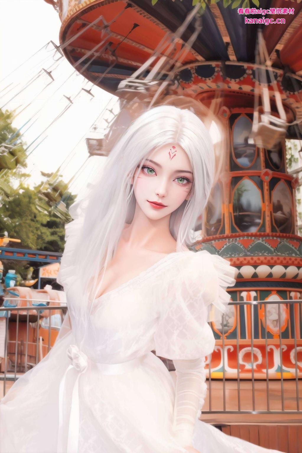 小白仙气满满Iphone专属炫彩