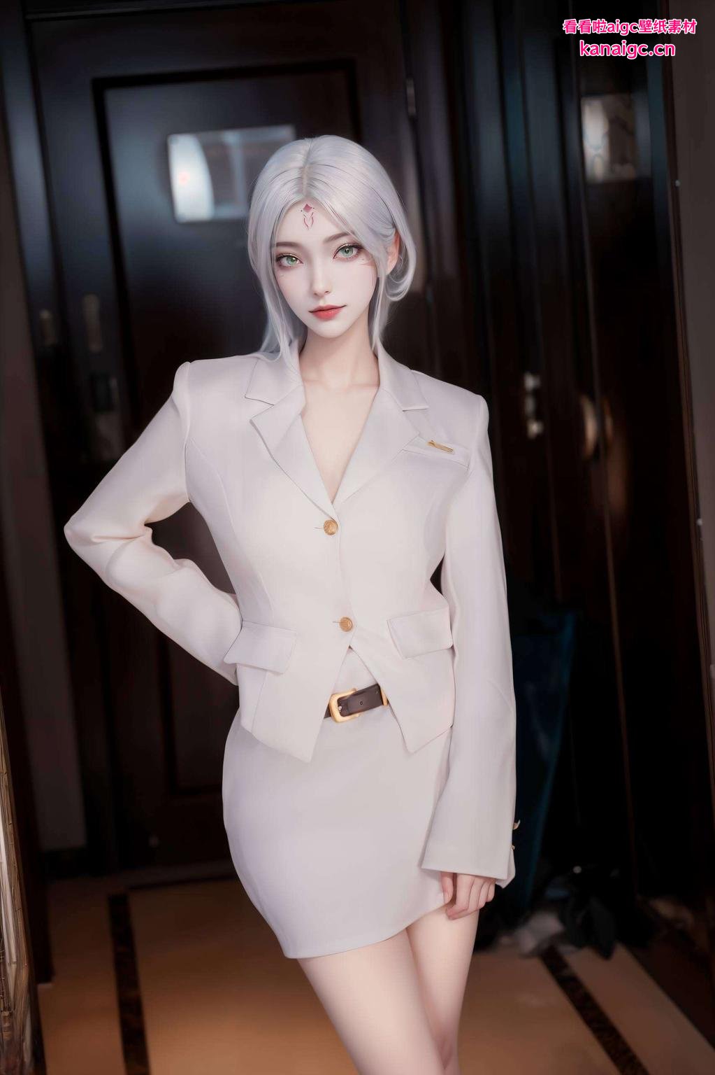 美不胜收小白仙姿