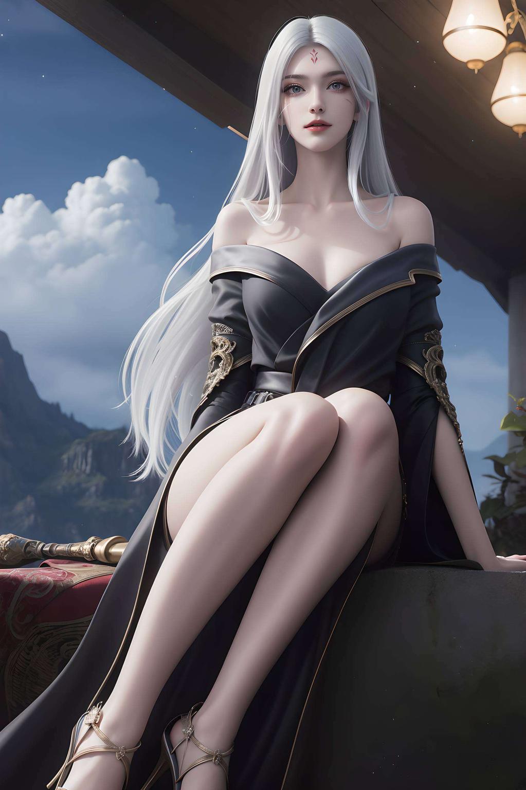 高清画质更是护眼无忧这款小白大长腿图片壁纸