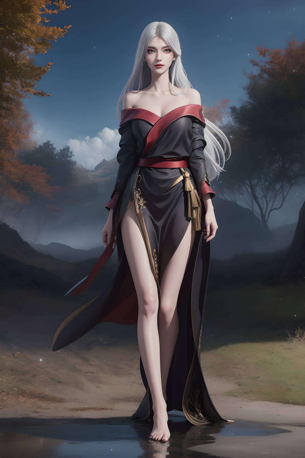 尽享诛仙之美！小白仙姿