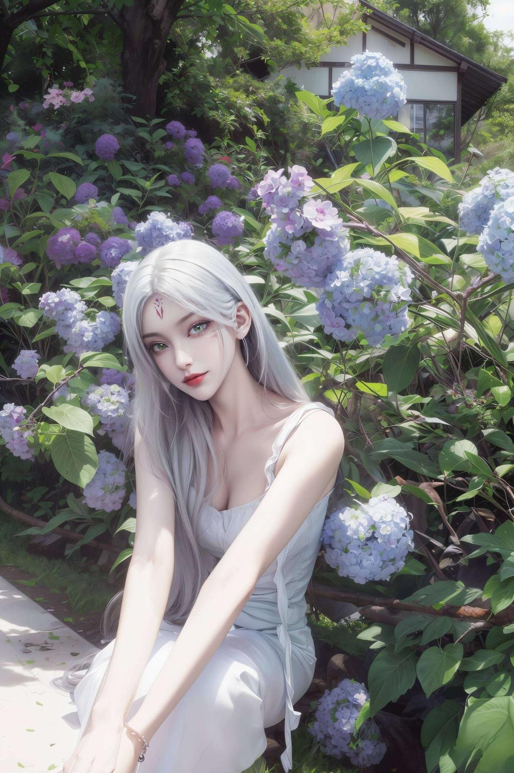 小白仙子翩翩起舞这款国漫女神壁纸