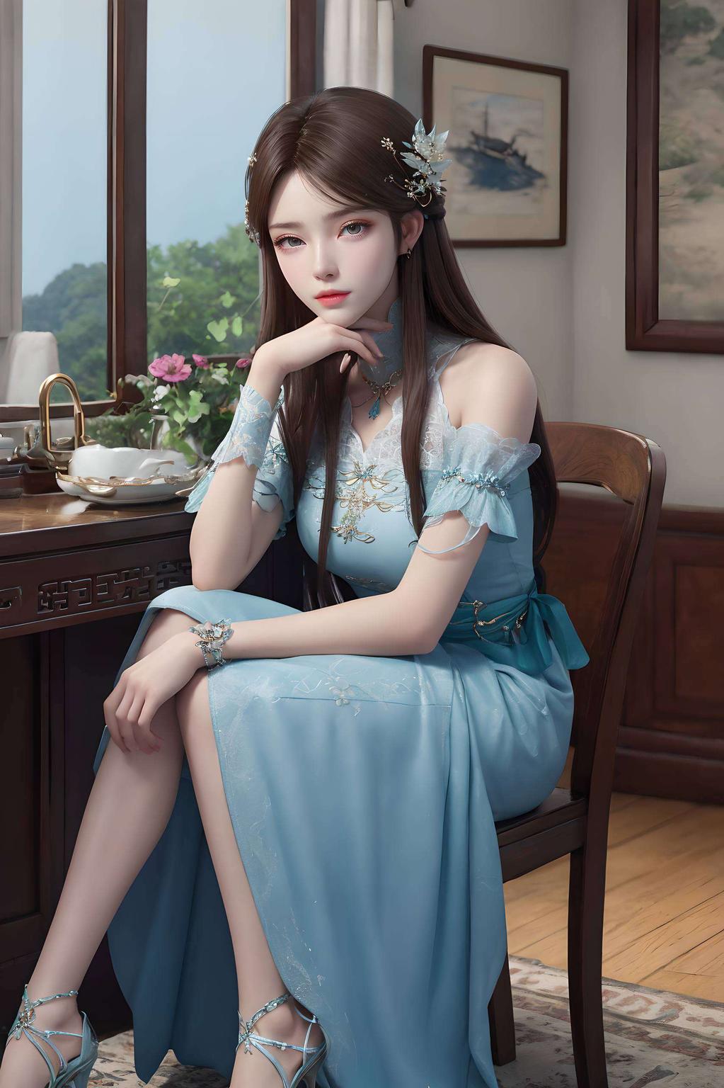 点亮你的iPad桌面！萧薰儿三屏高清壁纸