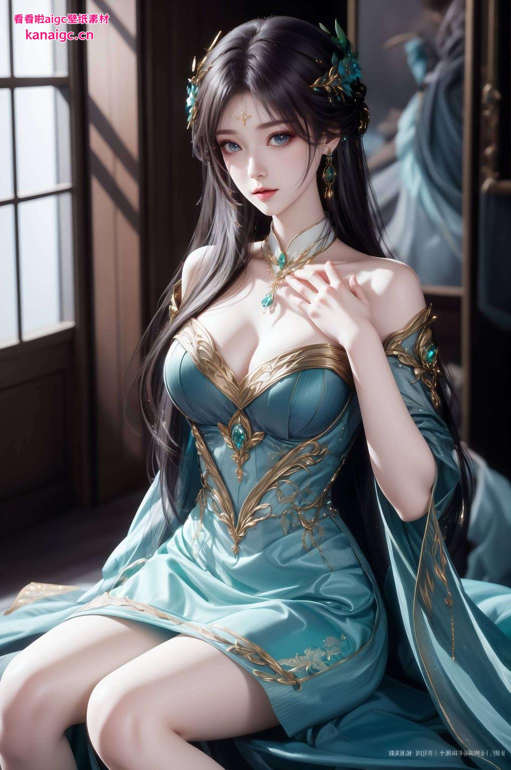 炎热的夏日给iPhone换个背景吧！📱萧炎与薰儿同框