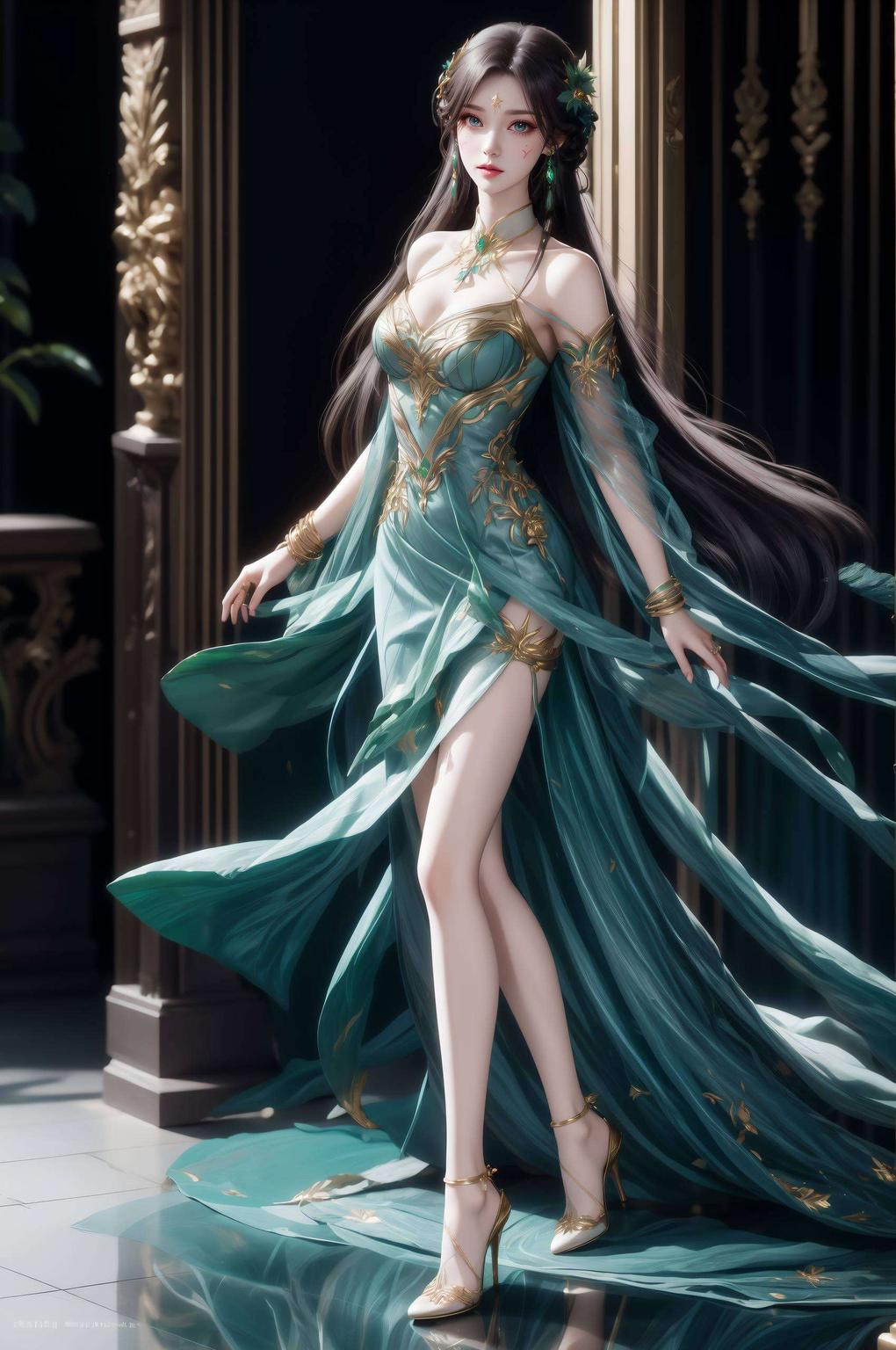 精美壁纸护眼无忧萧薰儿手环映光影