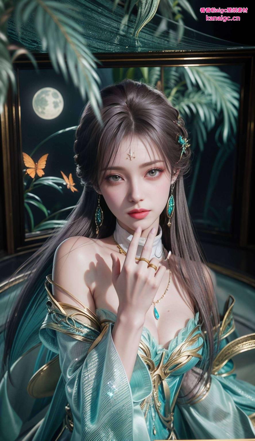 这款清新极简壁纸粉衣萧薰儿跃然纸上