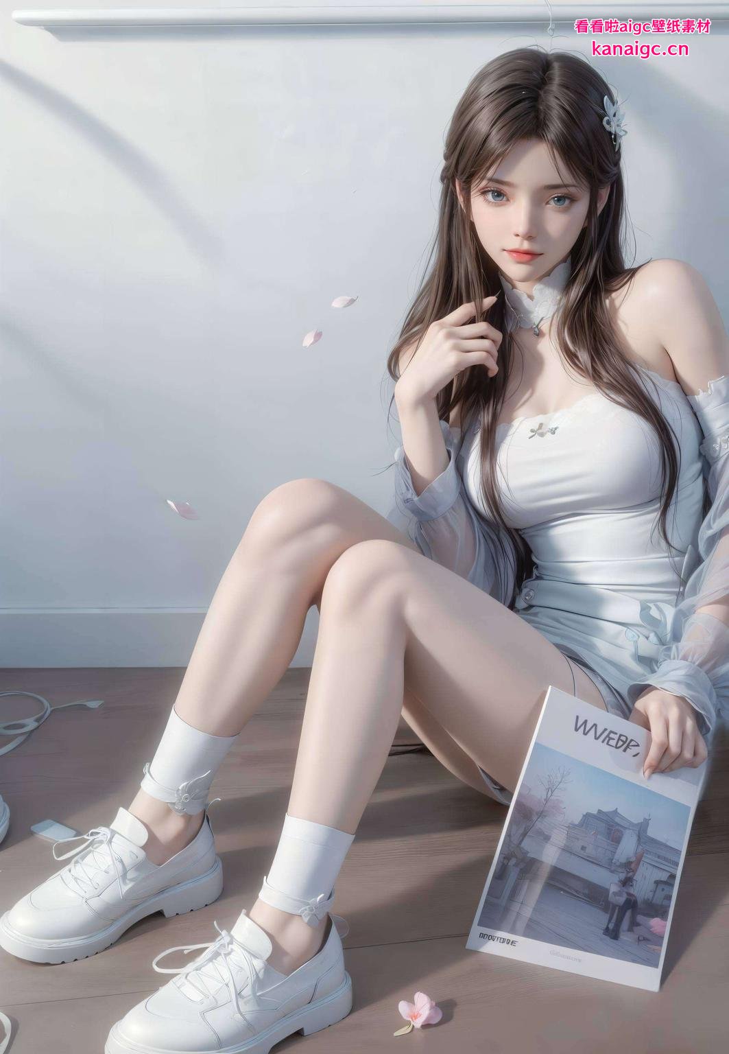 这款极简壁纸萧薰儿高清壁纸