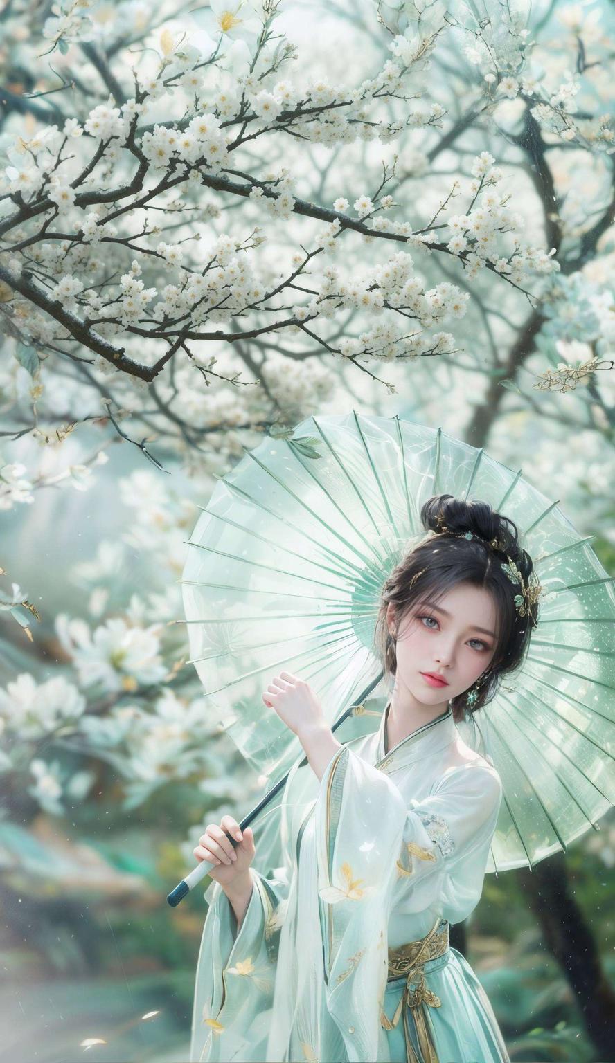 让你的安卓手机也沐浴在这炫彩壁纸的温馨氛围中！她那可爱的模样