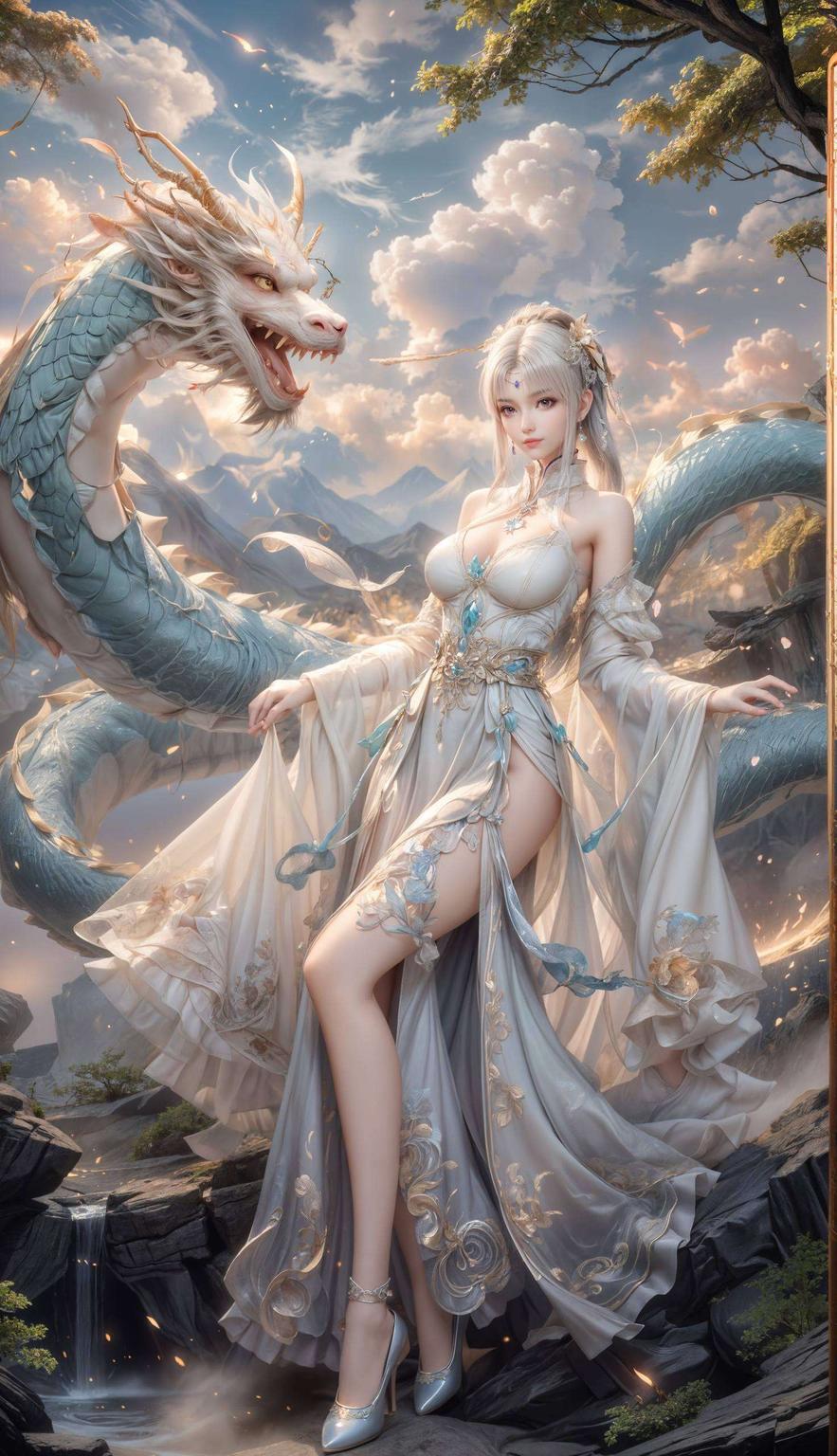 感受她的医者仁心与柔美气质细腻描绘