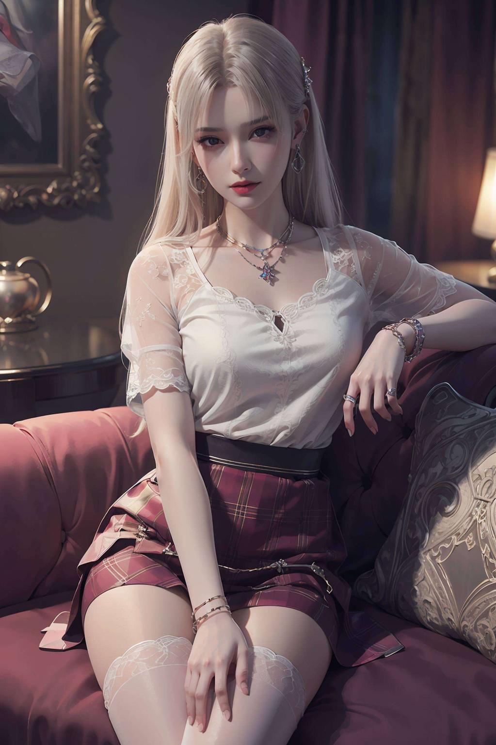 高清画质让人心动撩头发的瞬间