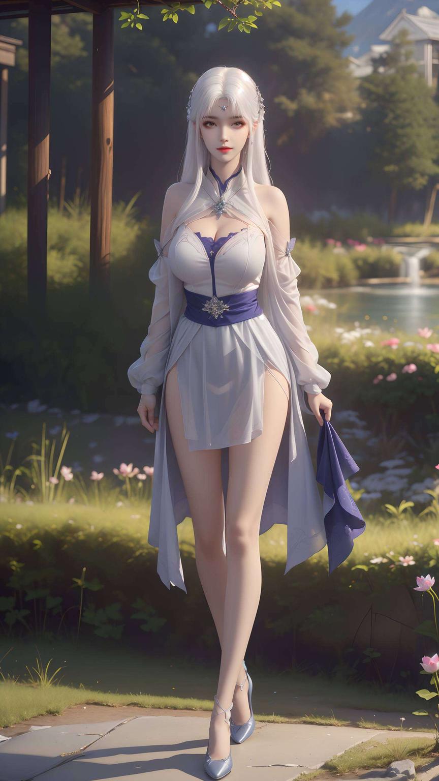 绿意盎然仙气环绕