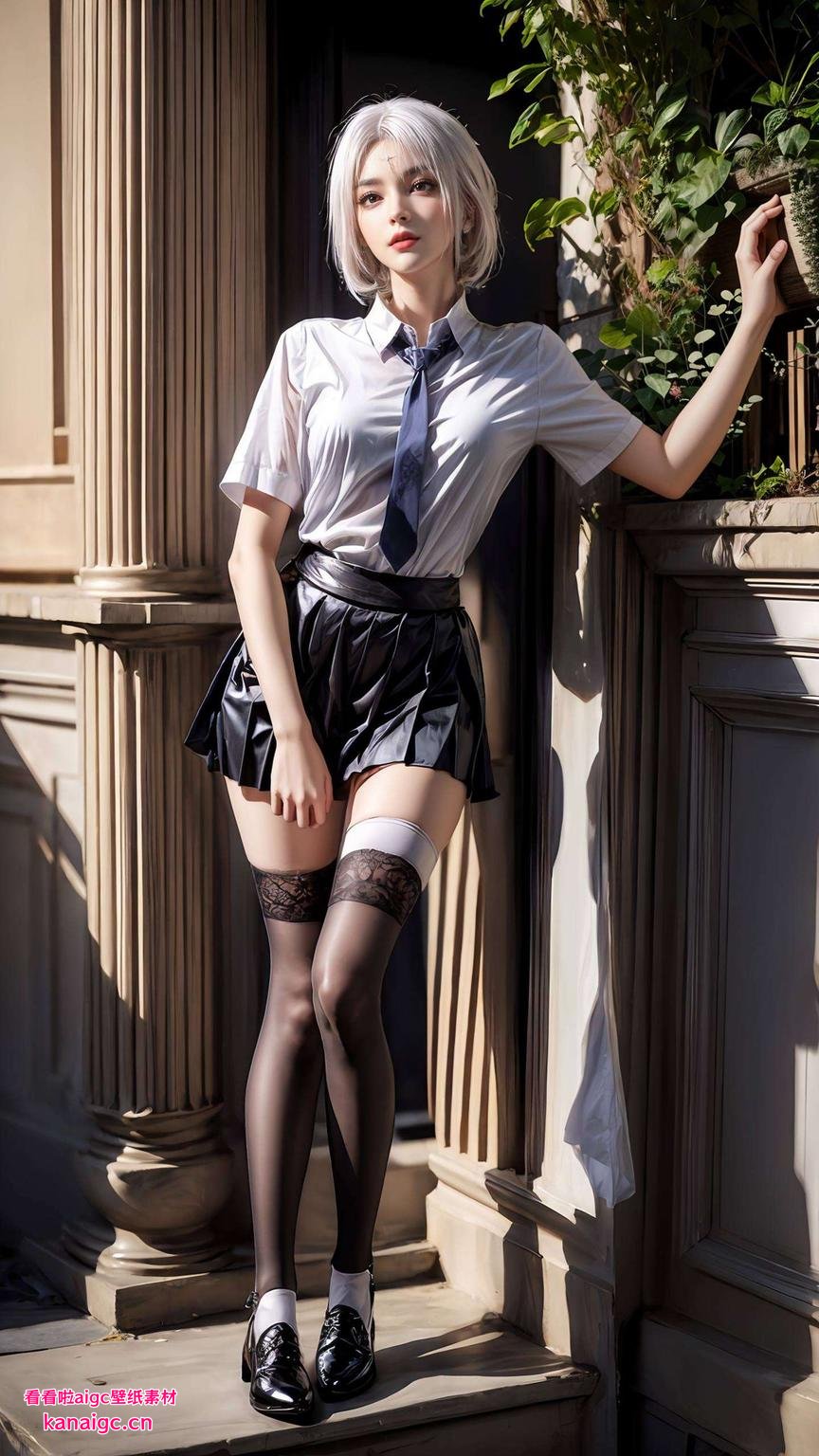 电脑桌面上的清新治愈系！细腻画风让你沉浸在她的温柔世界里