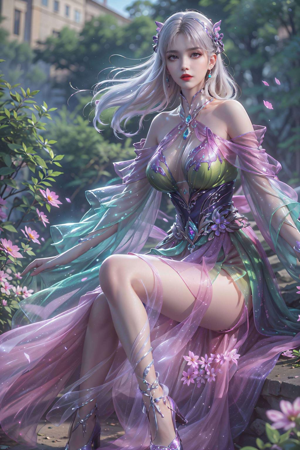 斗破苍穹小医仙斗尊壁纸医仙风采尽显！仙气环绕