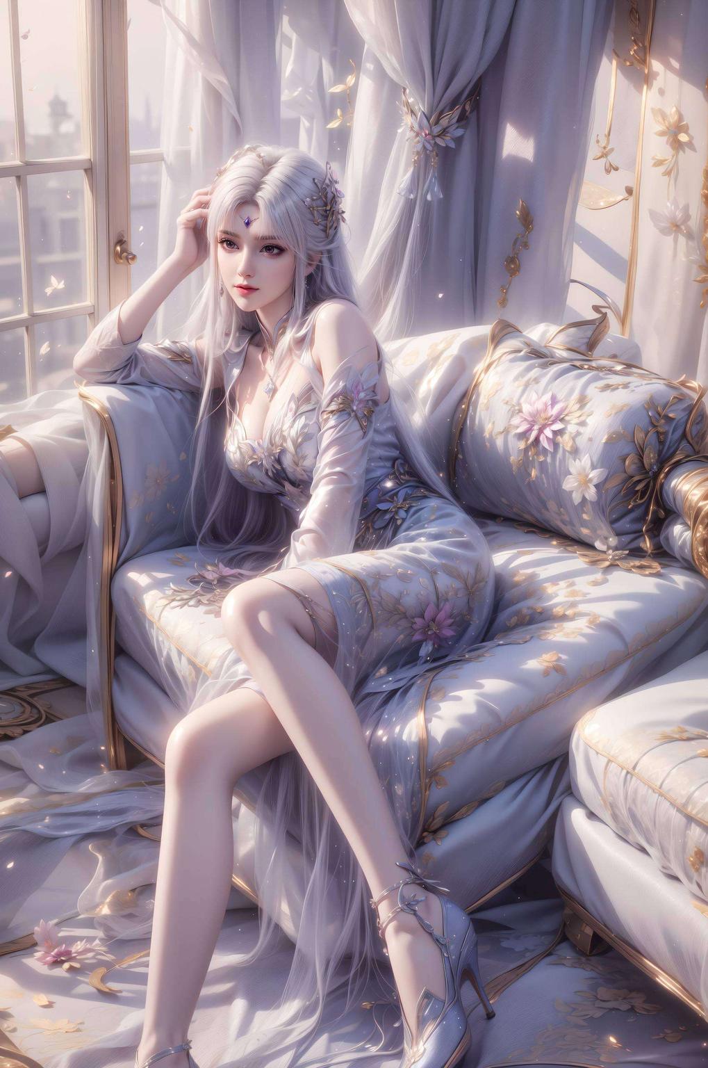 今天给大家带来一款静态动漫壁纸仙气十足