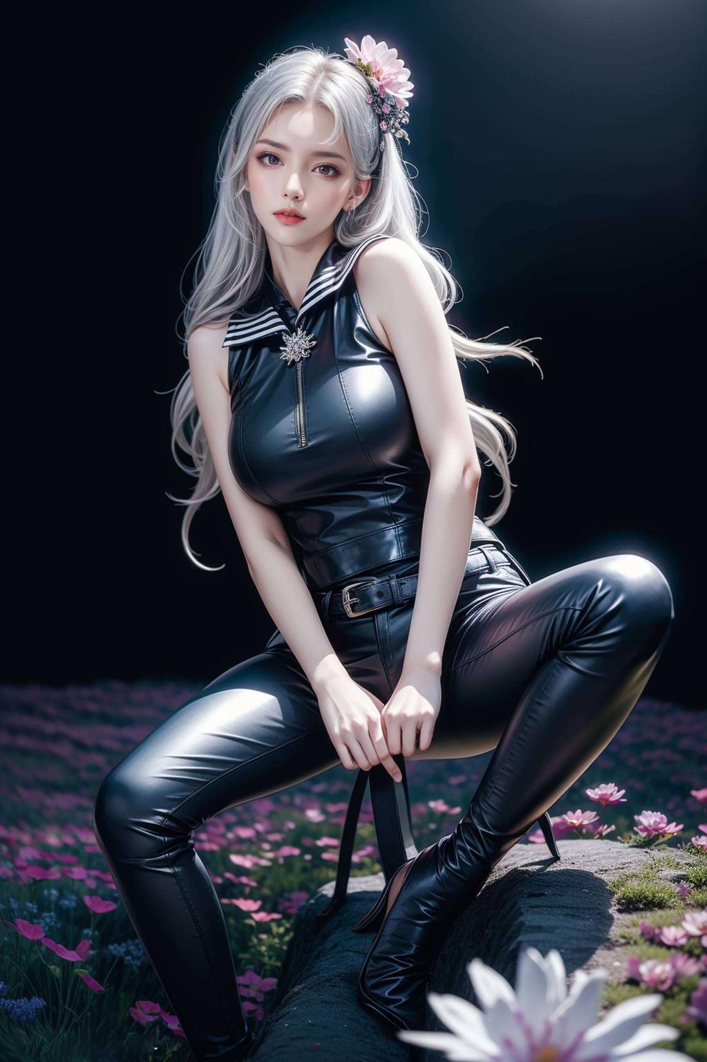 清新脱俗细腻笔触描绘仙气