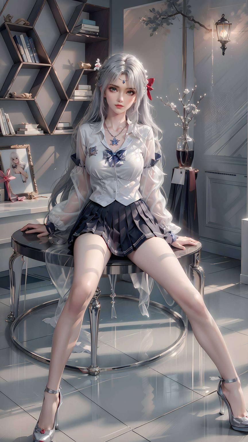 尽显仙气身材曼妙