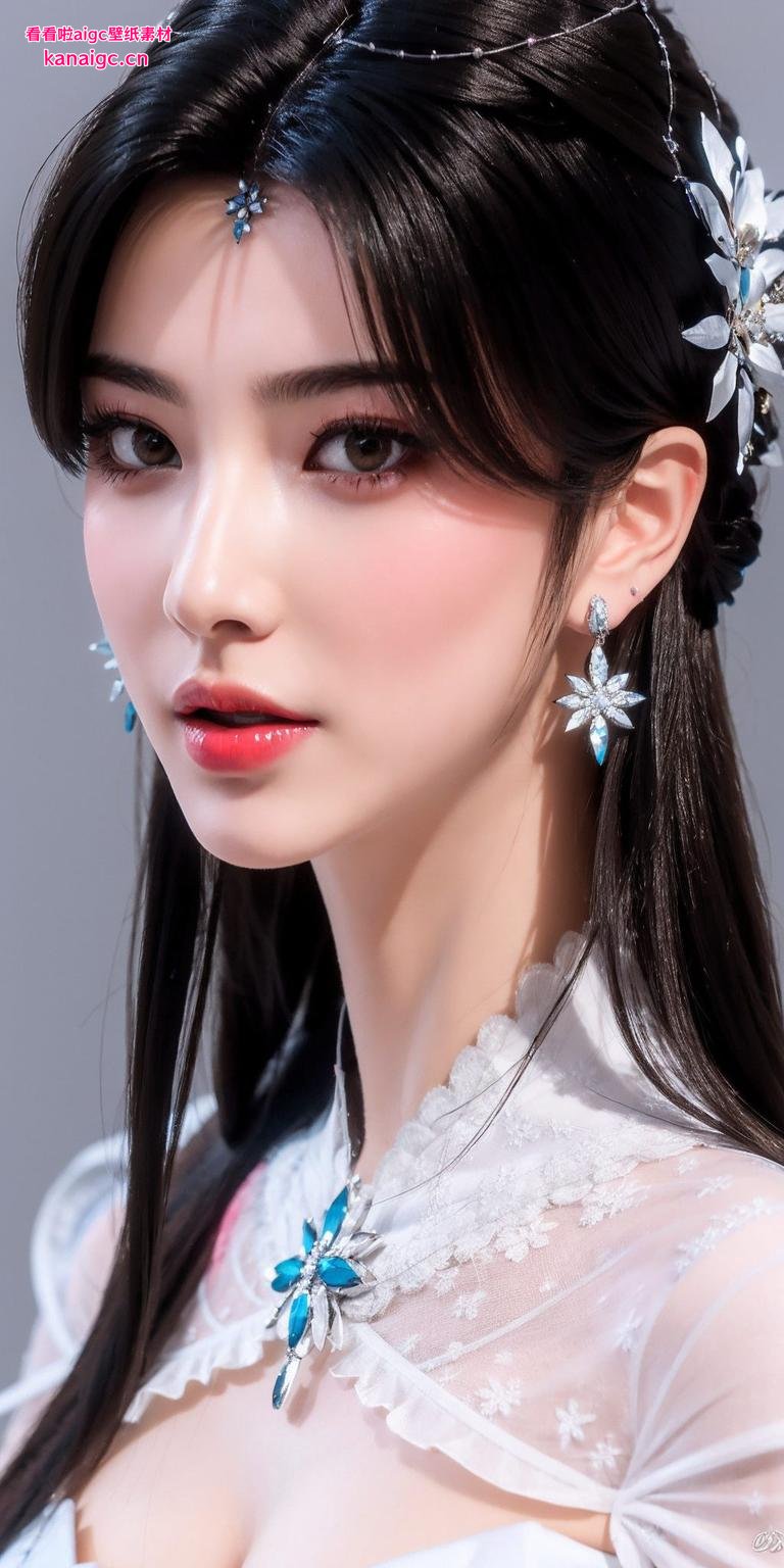 特别推荐这款‘夏倾月’壁纸绿色调护眼又养眼