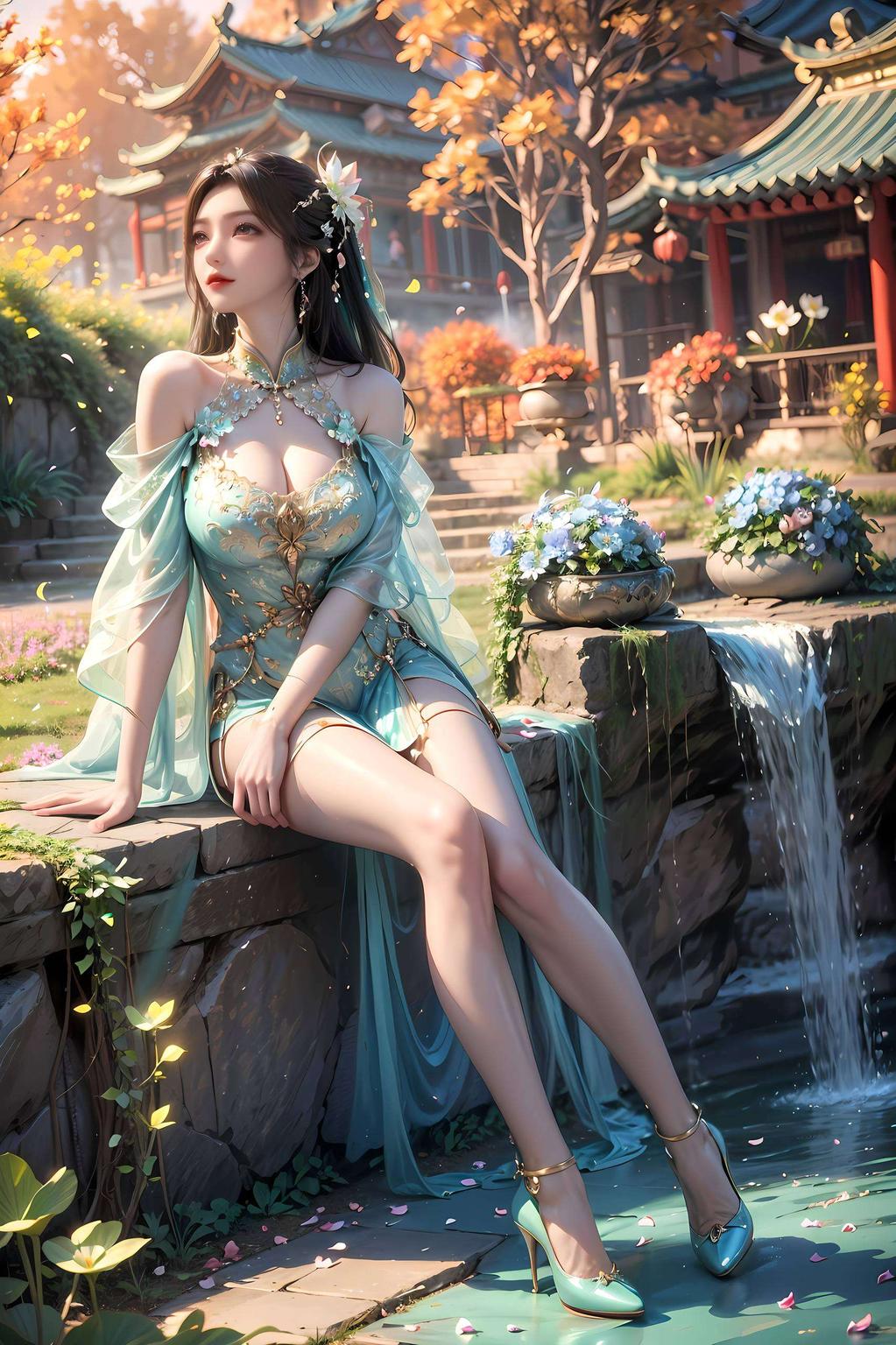 今天给大家带来超好看的完美像素iPhone炫彩壁纸！看这款溪幼琴的动漫高清图片壁纸色彩鲜艳