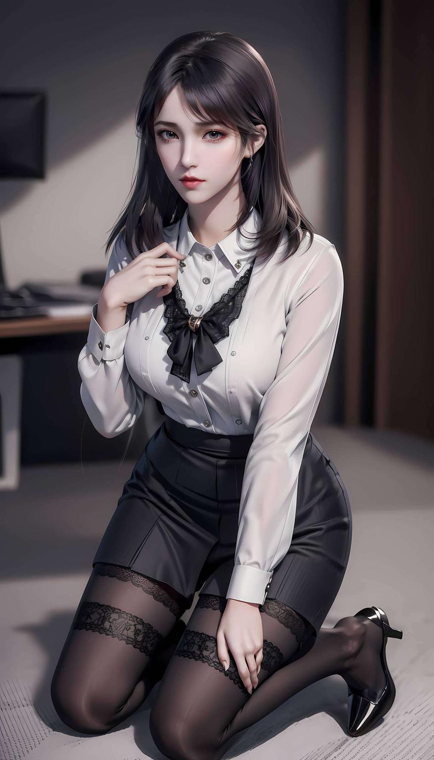 今天给大家带来一款4k高清完美像素的iPad背景图片！这款壁纸以徐欣高清壁纸腿照为主题大家好