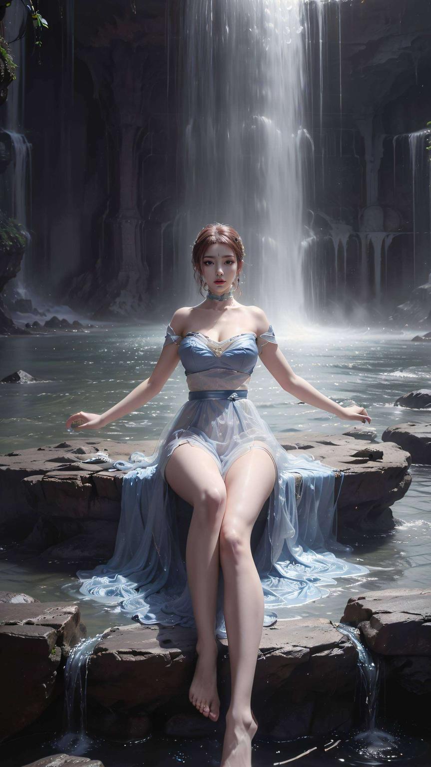 让你的Win10桌面瞬间变身艺术馆！大家好！今天给大家带来一款绝美的AI素材——雅妃高清全身壁纸