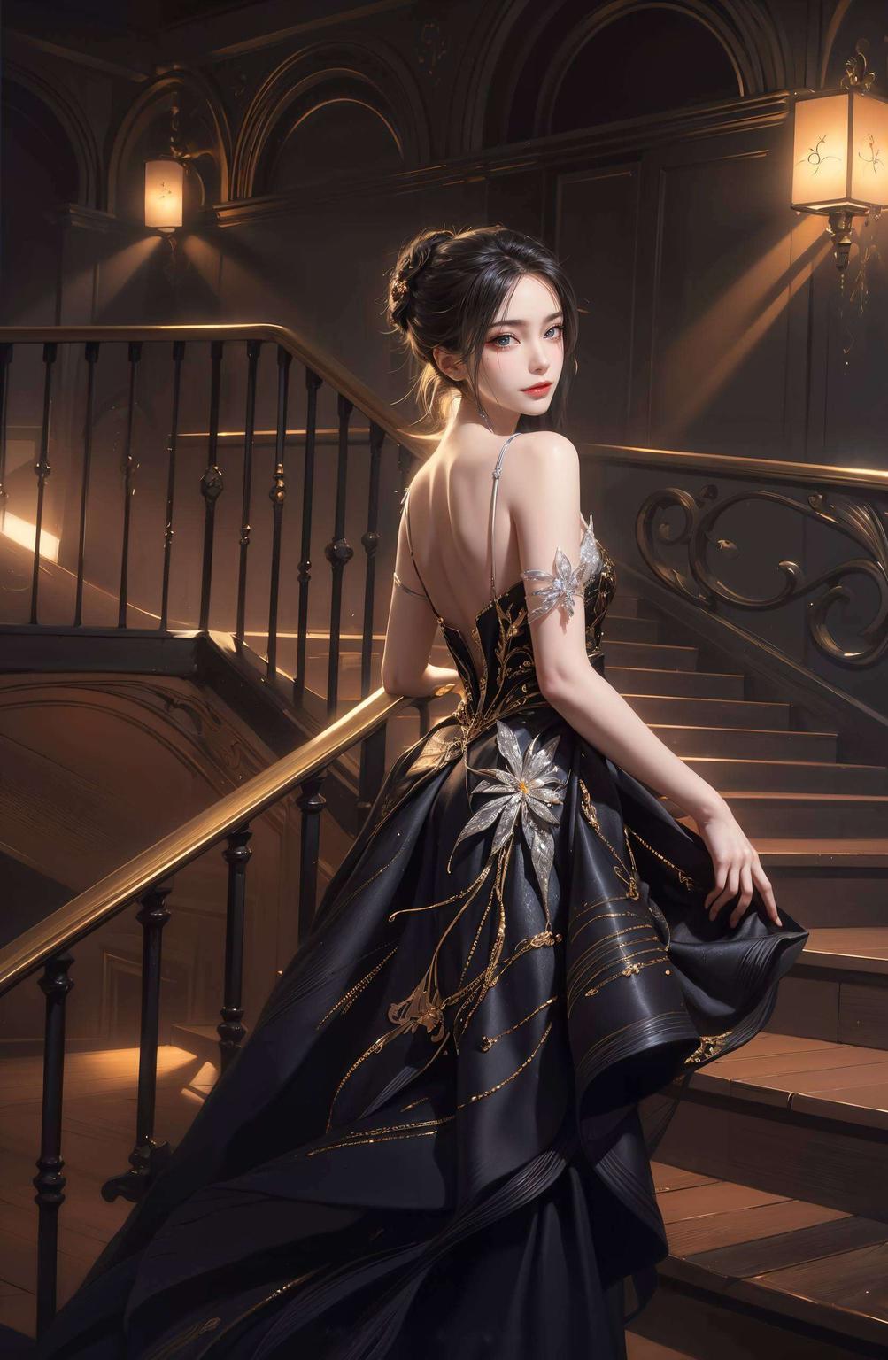 绝对让人眼前一亮！这款壁纸以AI女神焰灵姬为主题细节满分