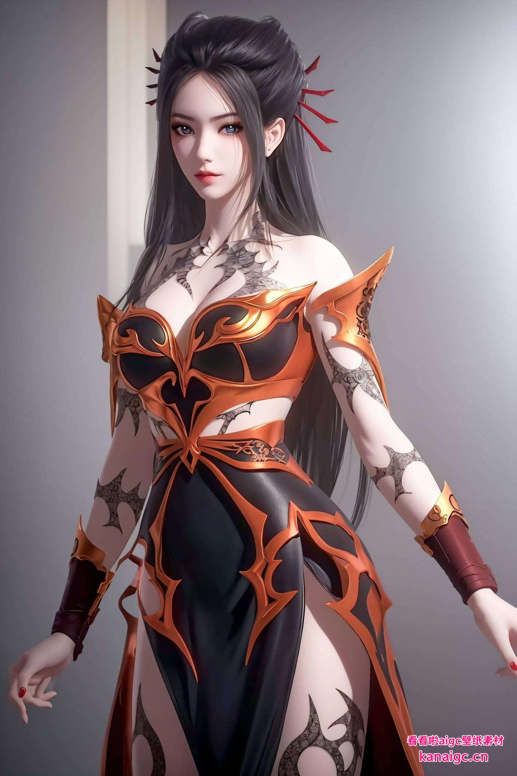 感受动漫美女的魅力每一帧都如像素完美