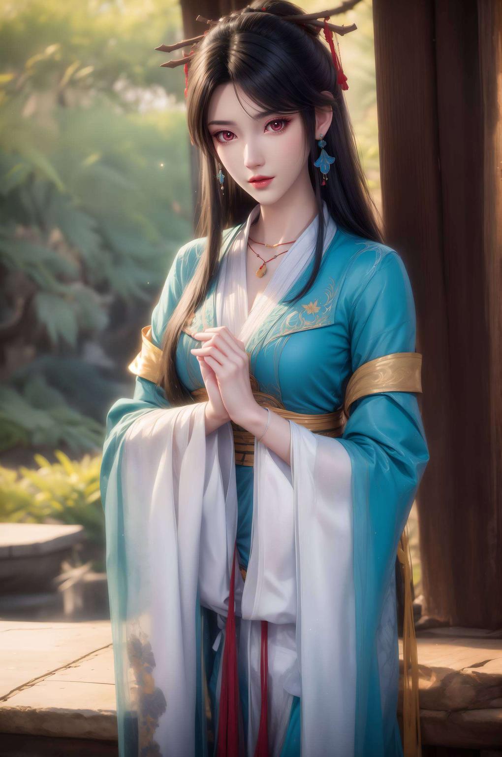 甜蜜瞬间定格夭夭与周元的浪漫邂逅