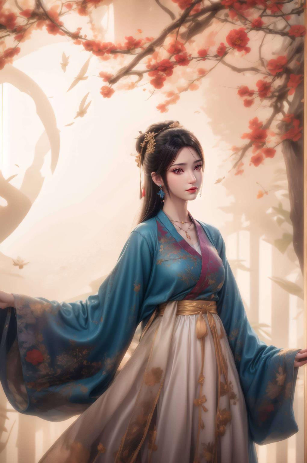 元尊风华绝代夭夭国漫美女