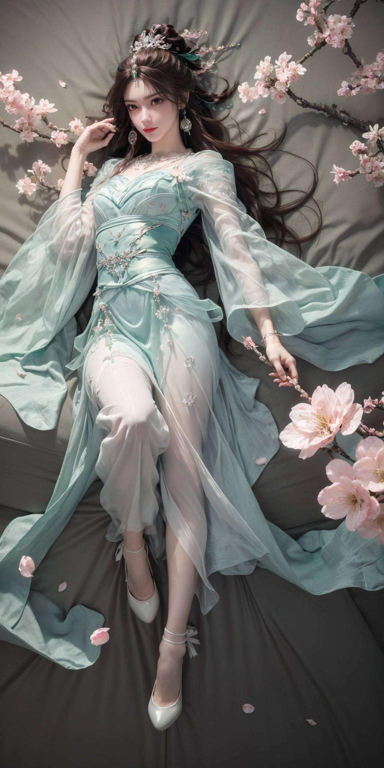 全身壁纸尽显仙姿翩翩风采映屏保