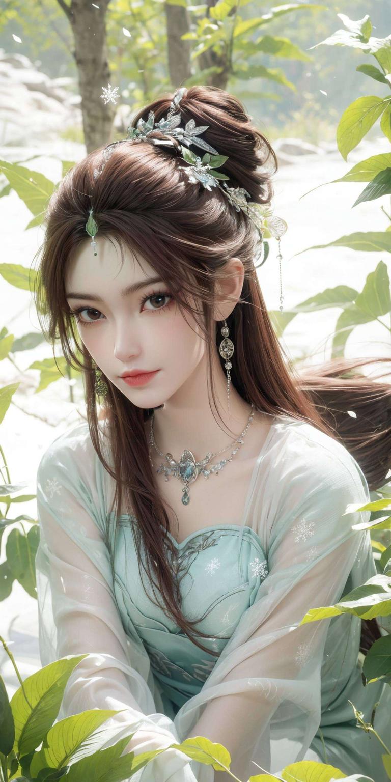 叶倾仙视觉壁纸无论是Win10还是手机