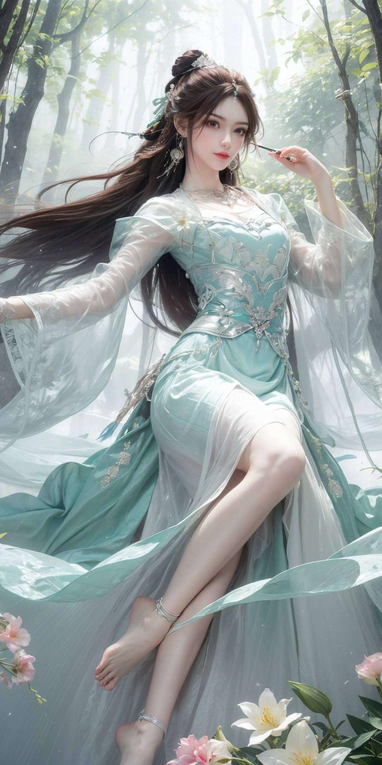 赶紧来感受一下这份清新脱俗的仙气吧！”各位！今天给大家带来一款超美的电脑壁纸——叶倾仙出浴图！这壁纸不仅护眼