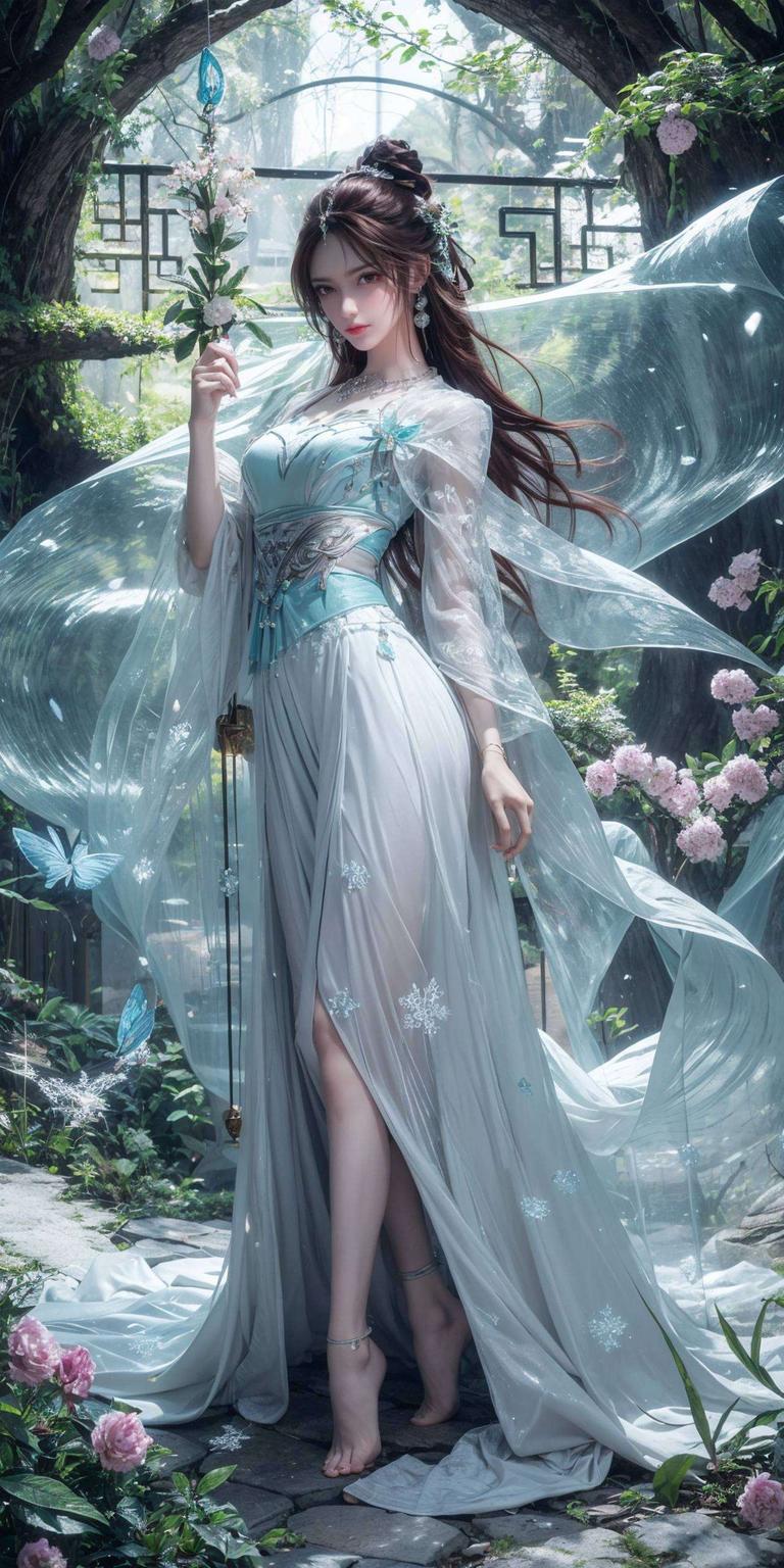 这款可爱壁纸完美世界里的叶倾仙