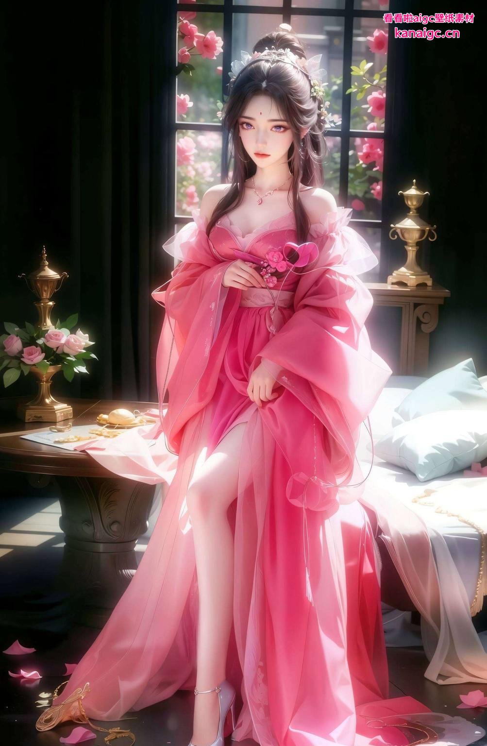 简直是为iPhone量身打造的艺术品月婵横屏映眼前