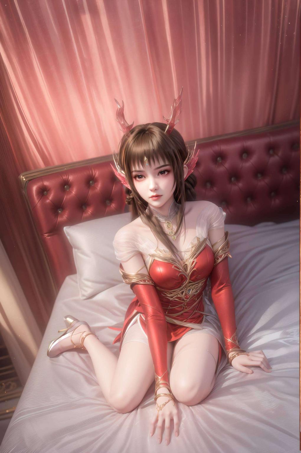 灵动可爱快来收藏这组国漫美女云落壁纸图集