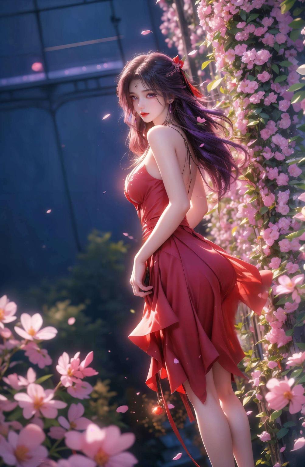 打造最美动漫壁纸云曦与火灵儿翩翩起舞