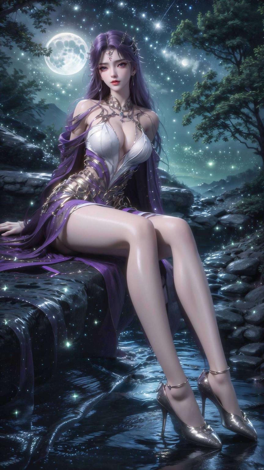 快来感受这梦幻般的星空之旅吧！