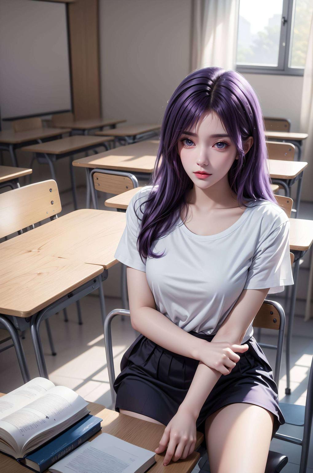 这幅古香古色的圣女云曦高清壁纸美轮美奂