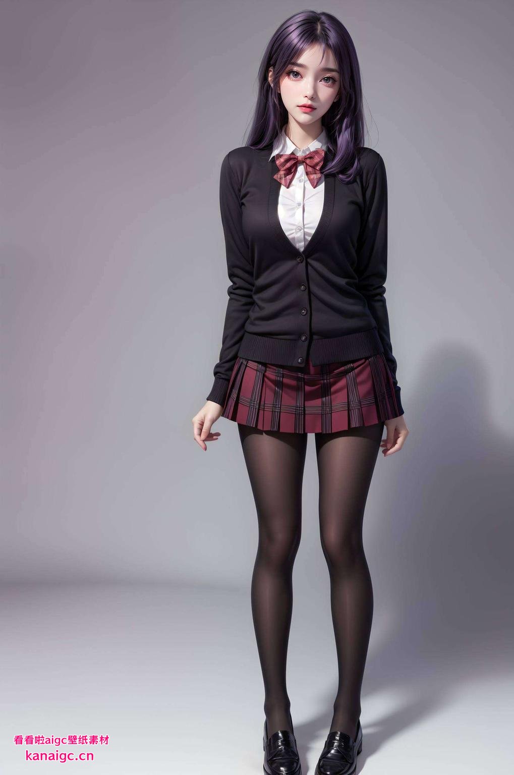 搭配云曦的唯美形象让你的手机瞬间变身艺术画廊！快来看看这如梦如幻的紫色世界吧！”