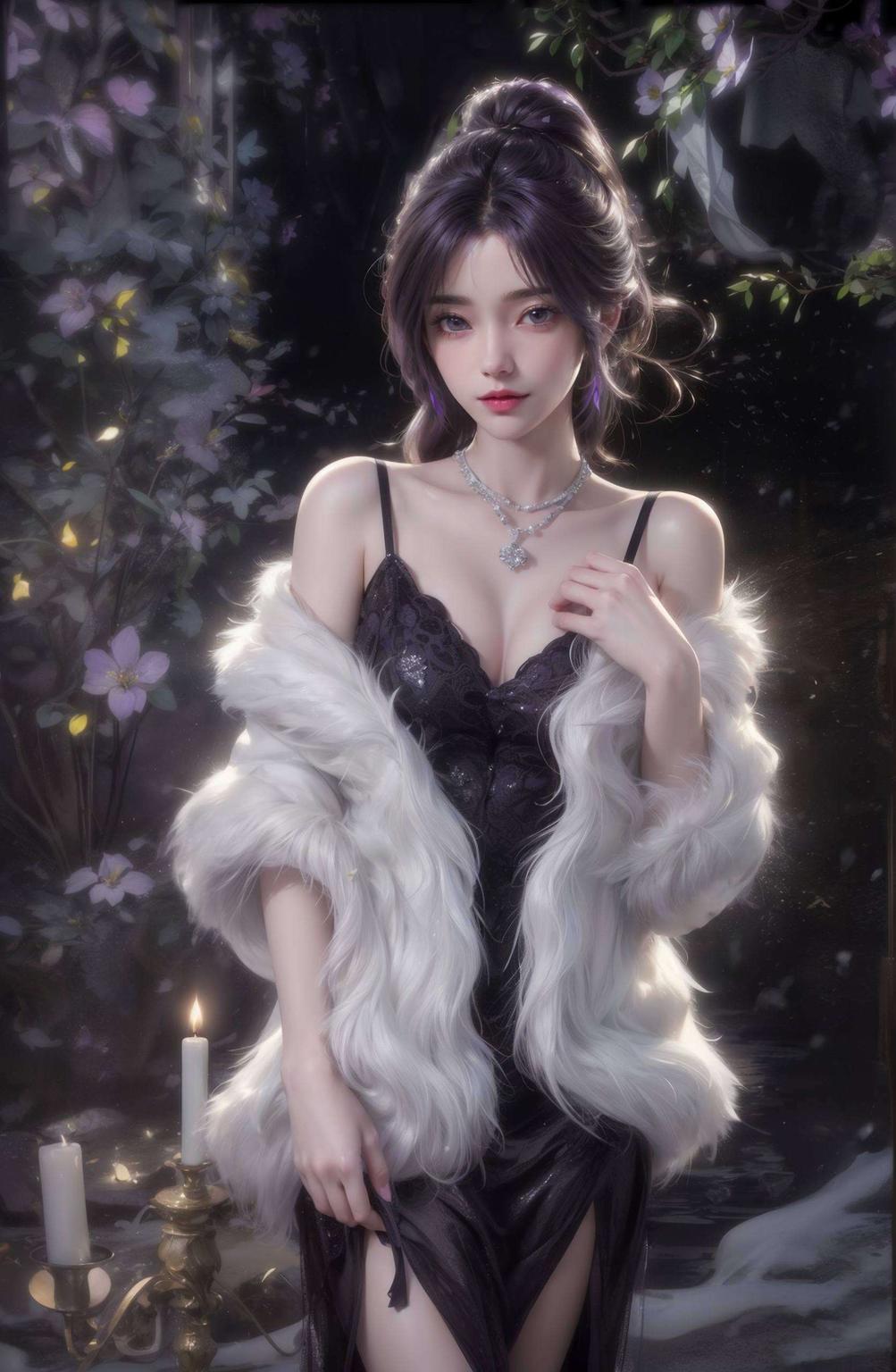 仿佛置身于梦幻森林动漫迷们