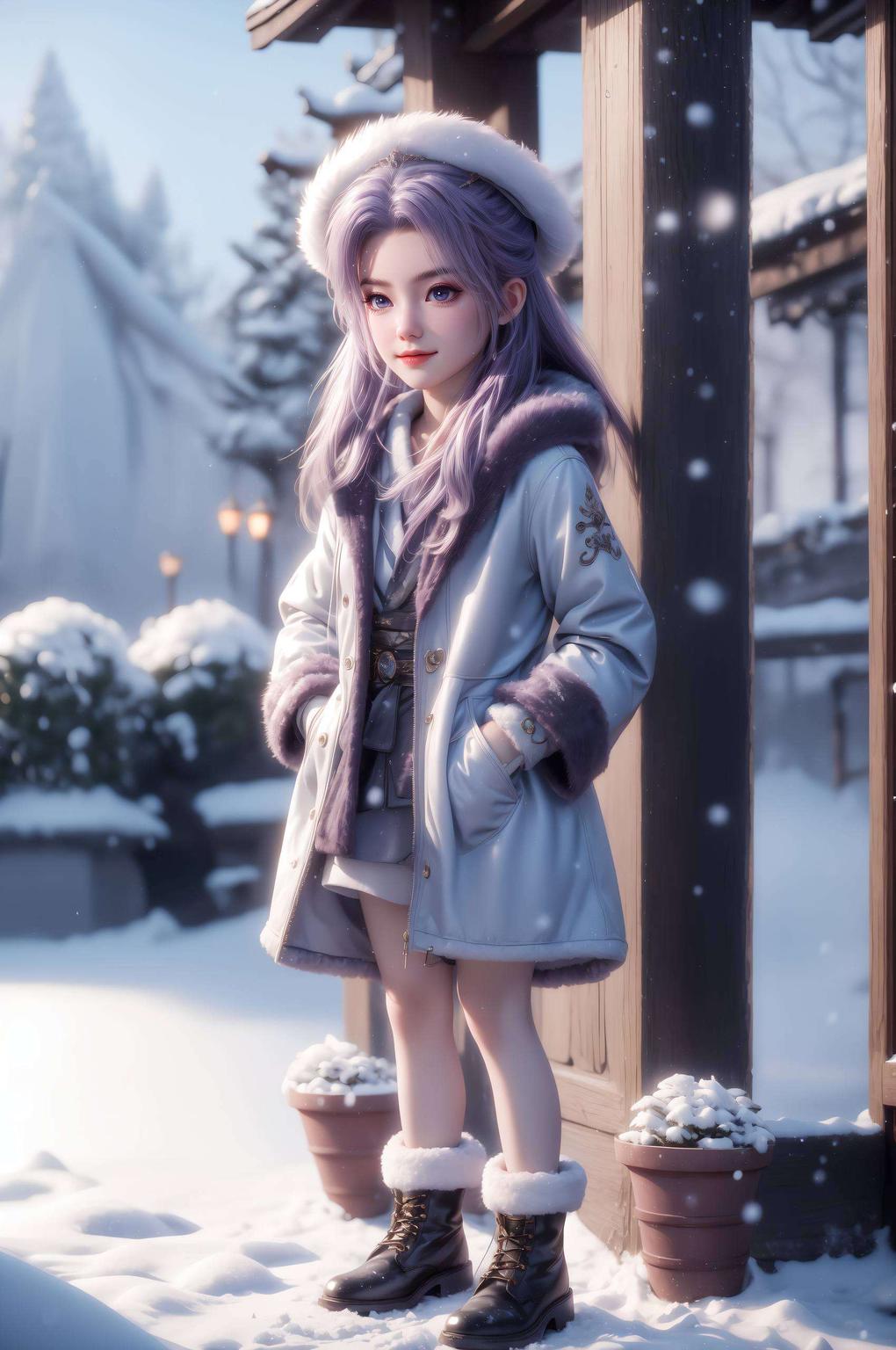 简直就是苹果桌面的最佳伴侣让你仿佛置身于梦幻的二次元世界！