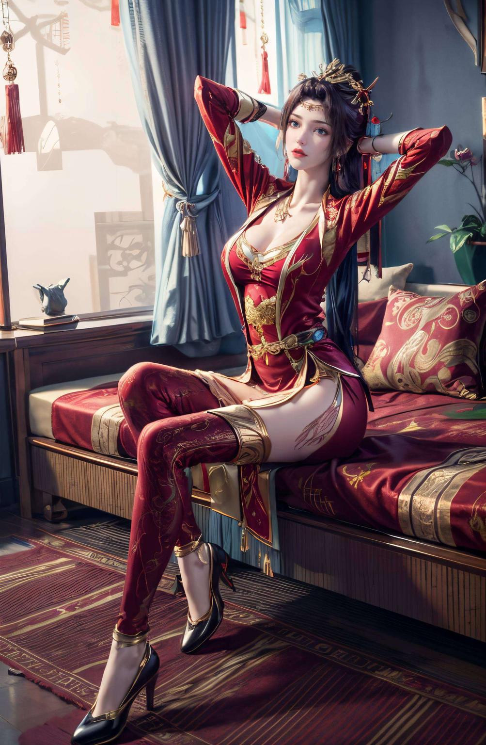 简洁海滩风清新的海浪与强大的斗气相映成趣