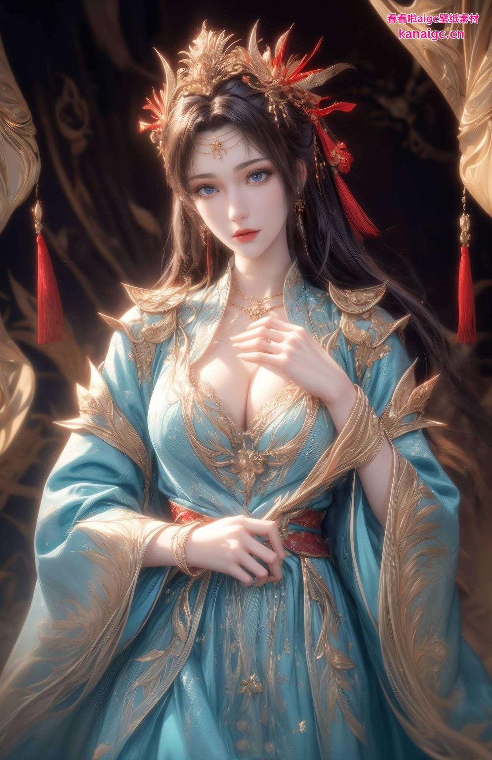 让你的屏幕瞬间焕发新生！这期带来完美世界的云韵壁纸大放送！高清细腻