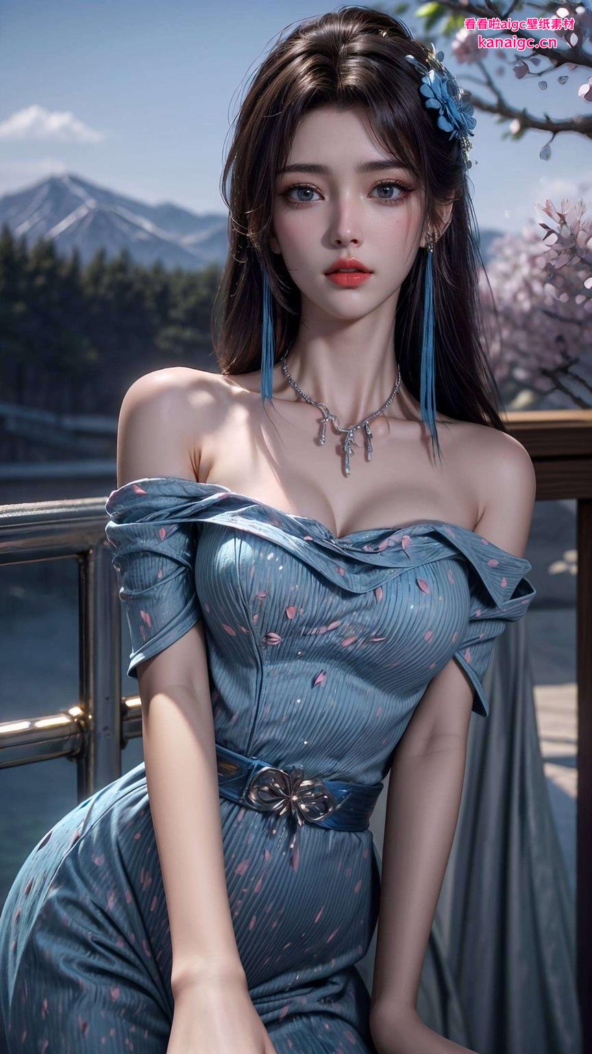 云韵飘渺这款免费下载的iPhone潮图壁纸