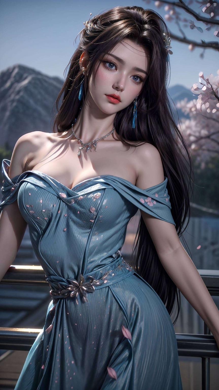 细腻笔触勾勒仙子风华高清画质