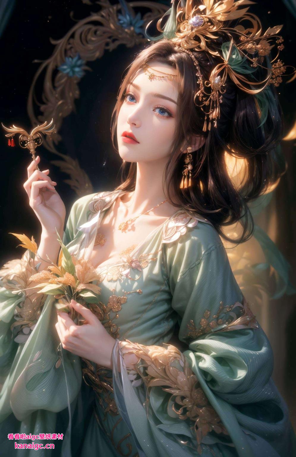 高清壁纸美如画全身细节尽显