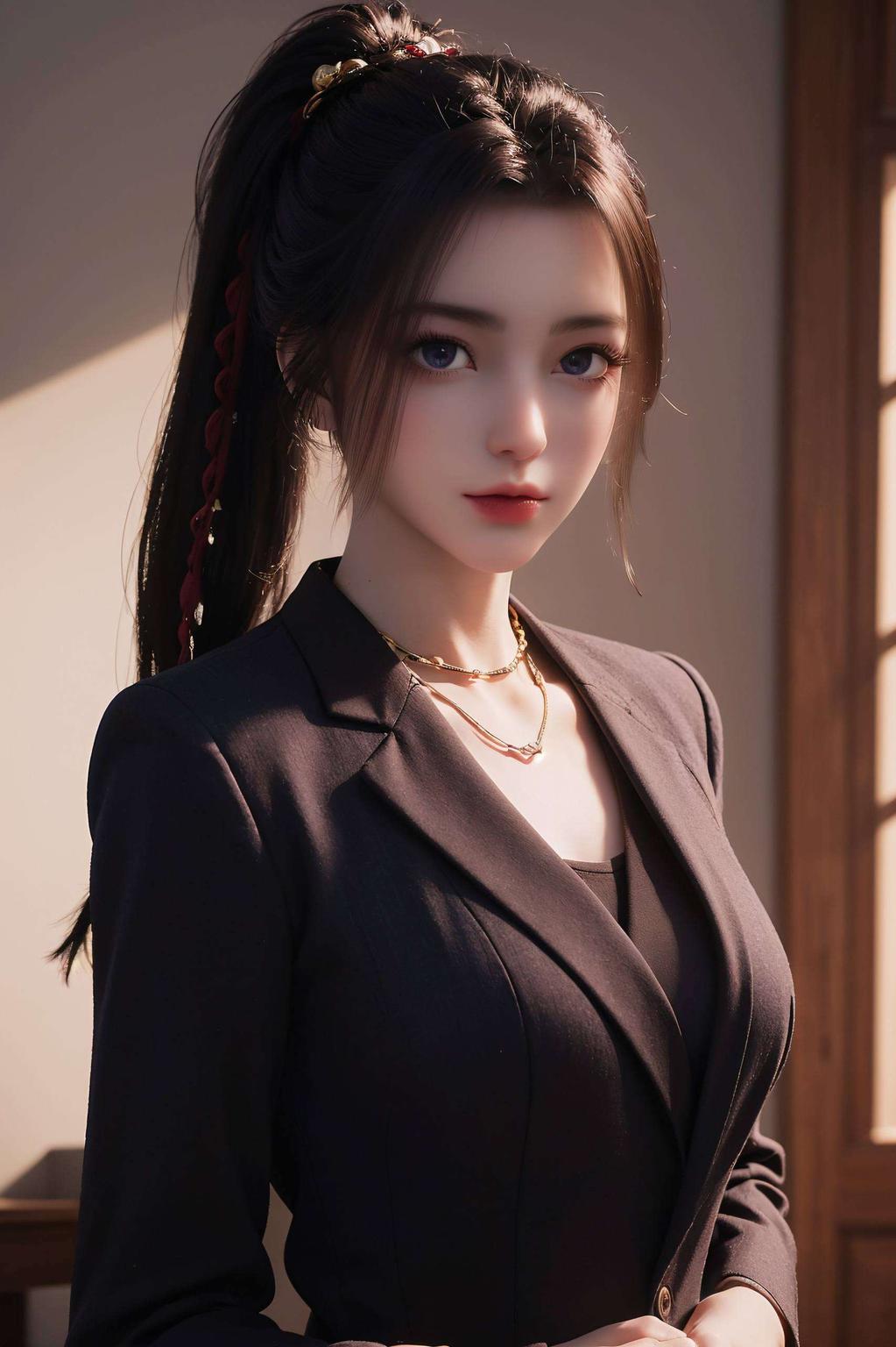 清新的绿意点缀桌面简约而不失格调