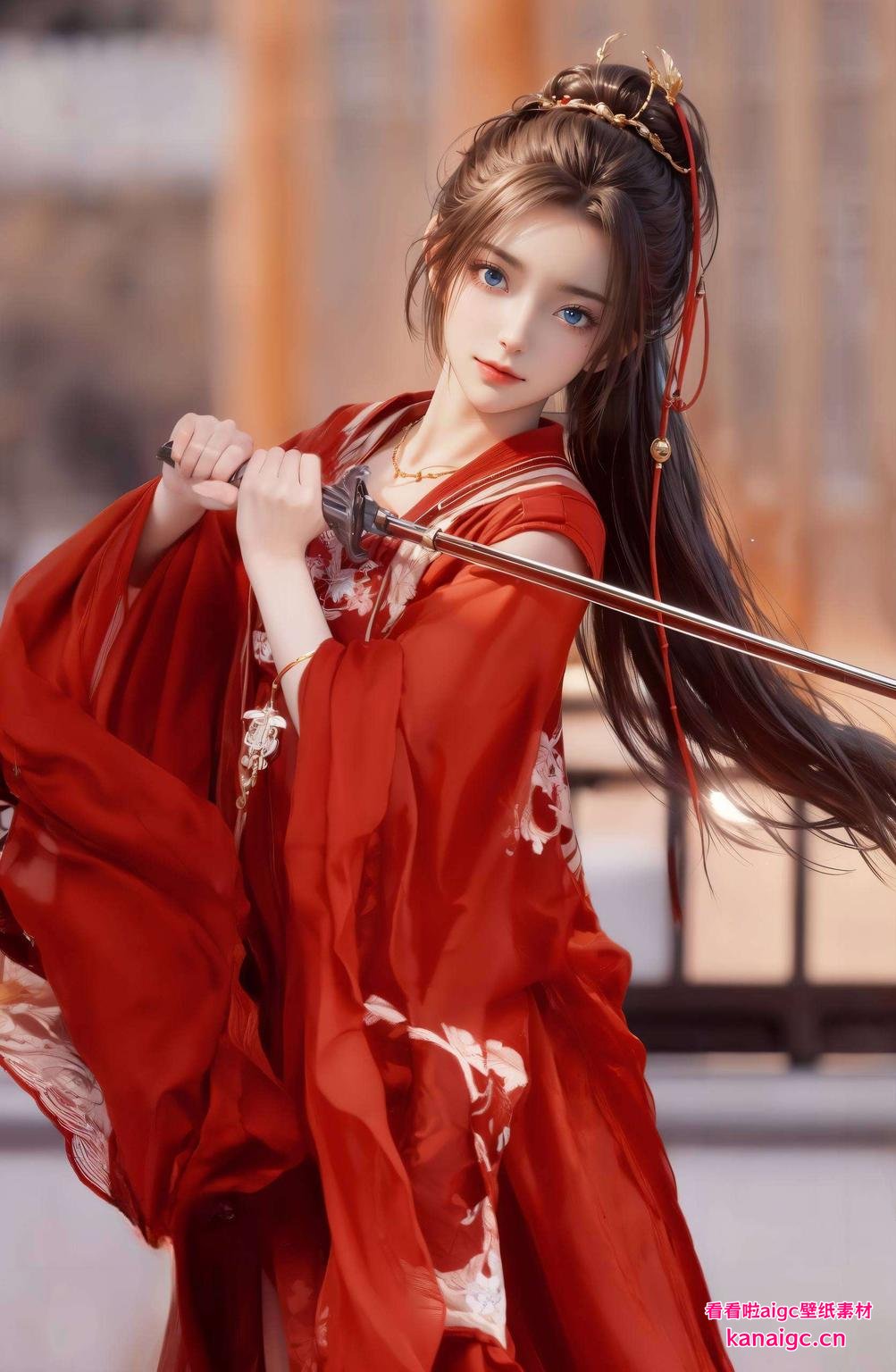 周小环的灵动身影跃然屏上极简风格