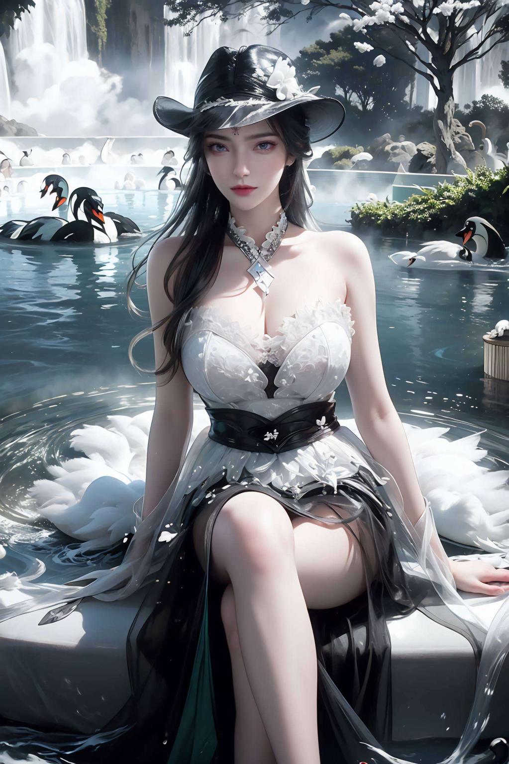 周紫虹的绝美高清图片这款超精致极简壁纸